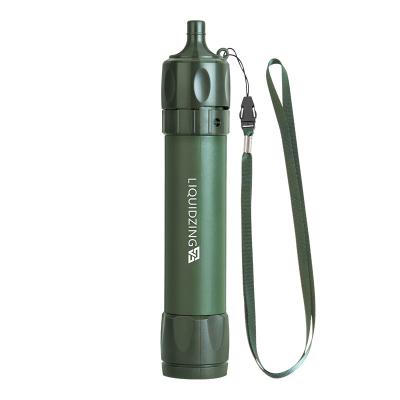 Cina Filtro da acqua Backpacking Straw For Hiking Activated Carbon in vendita