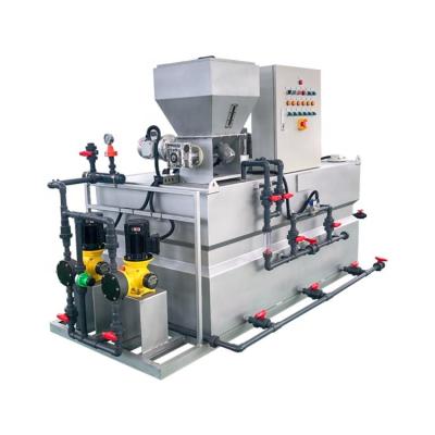 China Sewage Auto Flocculant Dosing System 7.5kw 2000 L/Hour 2400*1200*1900cm for sale