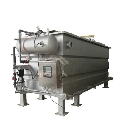 China DAF System Industrial Wastewater Treatment Equipment With Sludge Scraper 1000 L/H for sale