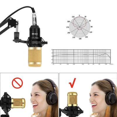 China Protable Amazone Hot Selling Sound Card Playing Youtube BM-800 Microfono USB Live Streaming Studio Recording Microphone With V8 Sound Cards for sale