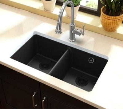 China With Faucet Custom Linear Bowl Reversible Stainless Steel Kitchen Sink And Single Lever Faucet Package for sale