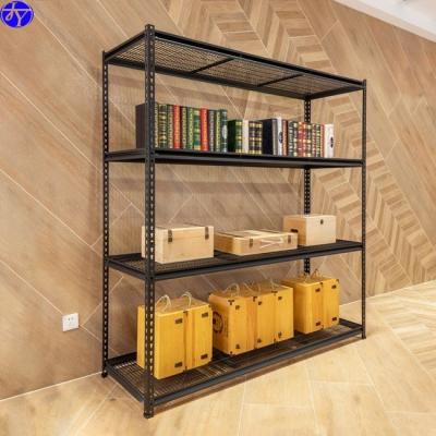 China With Support Bar Longspan Industrial 4 Tier Shelving Unit Heavy Duty Shelving Platform Stretching Overhead Rack For Warehouse for sale