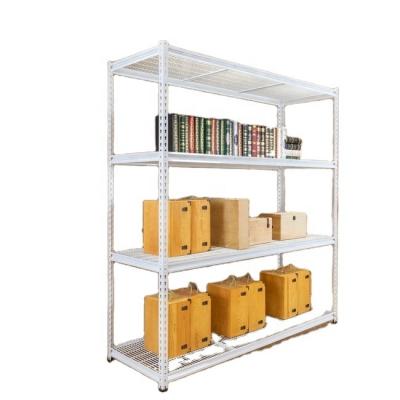 China Q235B Storage Basement Shelves Warehouse Metal Storage Garage Shelf for sale