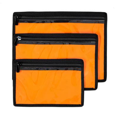 China Compact PU Etc Canvas Tarpaulin Polyester Case Factory OEM Canvas Nylon Universal Zipper Bag 4x4 Clear Holster for sale