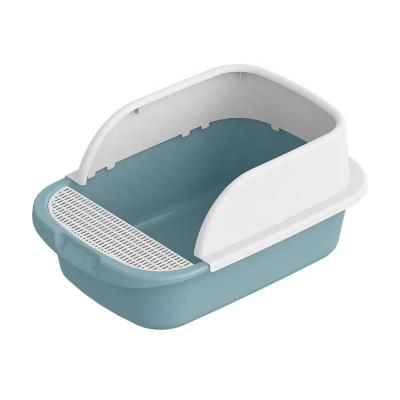 China Sustainable Plastic Cat Litter Box With Cat Litter Pad Factory Direct EVA Material Washable Dog Pad Pet Products for sale