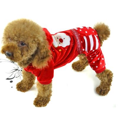 China Christmas Sustainable Dog's Sweater Pet Clothes for sale