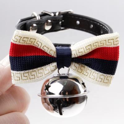 China Cheapest Stocked Dog Collars and Leash DETACHED with Bells in Christmas or Nylon Fabric with Cat Collars and the Carvat High Quality Leash for sale