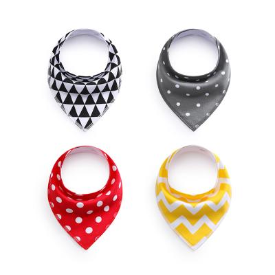 China Custom Viable Cotton Baby Bibs for Girls Boys Organic Bandana Baby Burps Bibs for Drooling and Teeth Bibs for sale