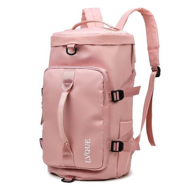 China 2022 Designer Travel Bag Ladies Tote Pink Duffel Bag Fitness Anti-theft Duffel Bag With Independent Shoe Compartment for sale