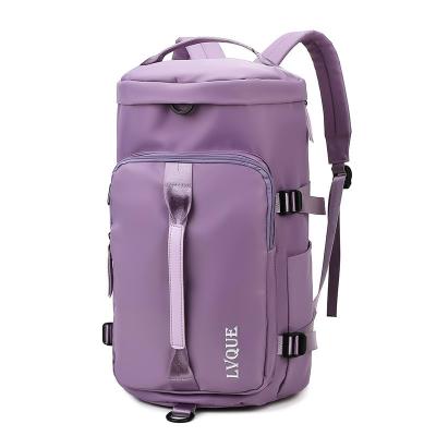 China Anti-theft Travel Bag Large Capacity Sports Fitness Travel Waterproof Duffel Bag With Shoe Compartment for sale