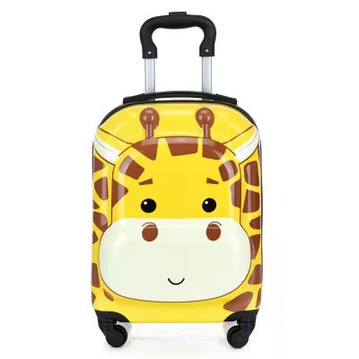 China Cartoon PP / PC Mini Luggage Animal Pattern Bezels Cartoon Filter Kids Suitcase Suitcase Children for sale