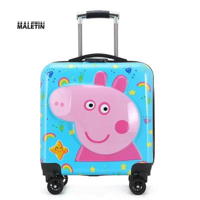 China Cartoon ABS suitcaseCartoon suitcase children's trolley case for sale