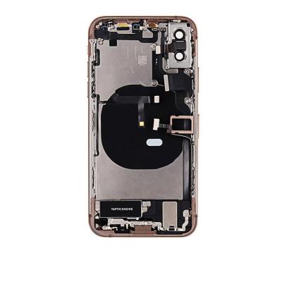 China Chinese supplier metal for iphone X small back housing parts back cover housing for iphone 7 8 plus X max max xs xr 11 pro for sale