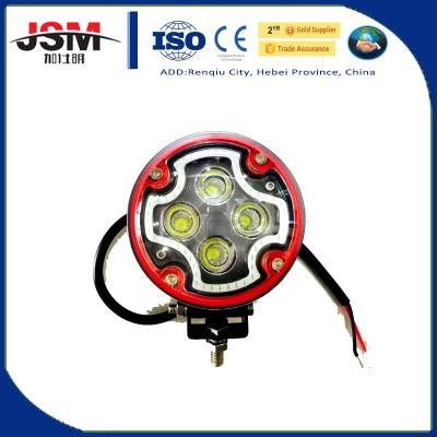 China 3 Inch multi-function 12V-80V LED Sun strobe light work light flashing light with COB ring for sale