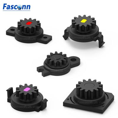 China Modern Damper , Plastic Hydraulic Two Way Gear Rotary Damper for sale