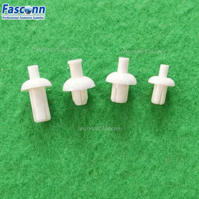 China Nylon6/Nylon4/6 Permanent Fixture 6 Nylon Blunt Snap Rivets, Mallet Drive/Blunt Instrument, Plastic Fasteners for sale