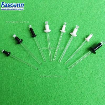 China Nylon6 expansion folding rivet, flattening panel fasteners, plastic blind rivet, plugged rivet, CR32,40,48,56 for sale