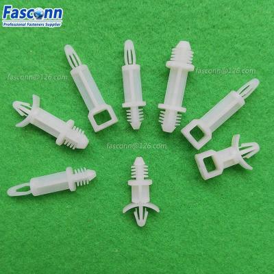 China 6/6 nylon bayonet, arrowhead snap lock rivet locking, fir shaft mount card blind supports BHL, bhc, BHDL, SRLAHS, SRLCBS for sale