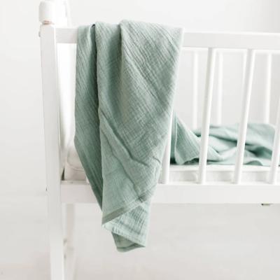 China Anti-Apnea OEM Certified Organic Muslin Cotton Baby Wrap for sale