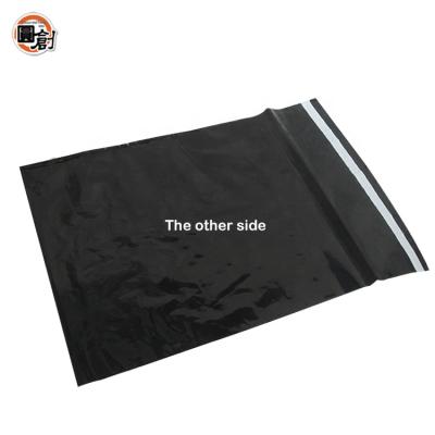 China Self Adhe Self Adhe Mailing Mailer Packaging Black Plastic Bag For Delivery for sale