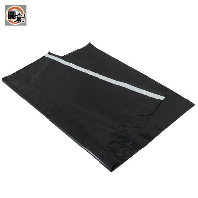 China Self Adhe Self Mail Adhe Mailing Ad Ad Black Poly Delivery Bag for sale