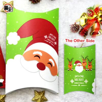 China 20 Santa Claus Christmas Handmade Pieces Of Paper Gift Box for sale