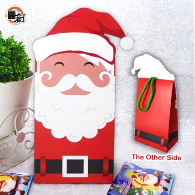 China 20 Santa Claus Handmade Christmas Pieces Of Paper Packaging Box for sale