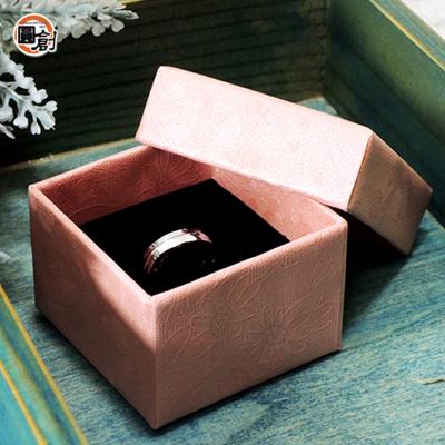 China Cherry Blossom Powder Printed Custom Luxury Packaging Jewelery Packaging Jewelery Box for sale