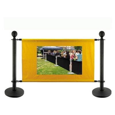 China breeze barrier, event banner display, crowd guidance barrier SC-1402 for sale