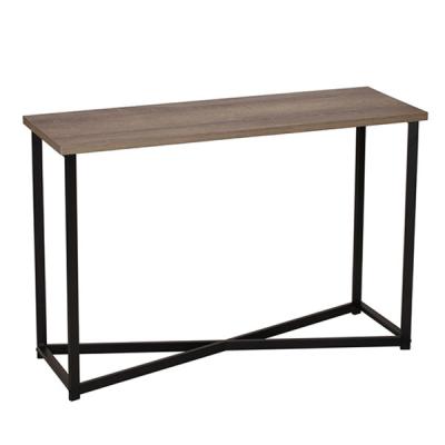 China Modern Home Landon End Table Black Metal Frame for sale