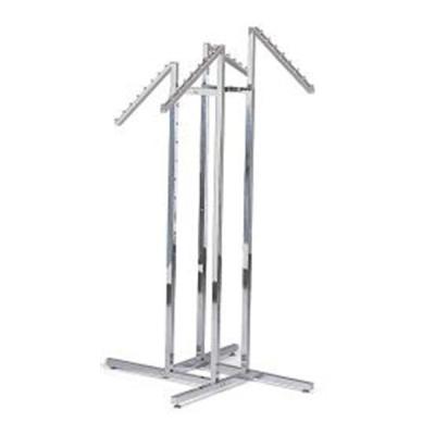 China 4 legs stainless steel clothes rail for sale