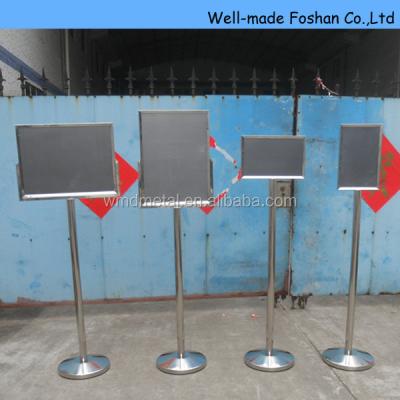 China Free Standing Stainless Steel Sign Stainless Steel Sign for sale