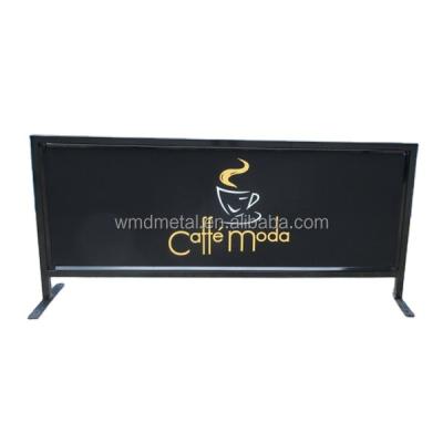 China Full Banner Covered Outdoor Banner Printing Breeze Barrier for sale