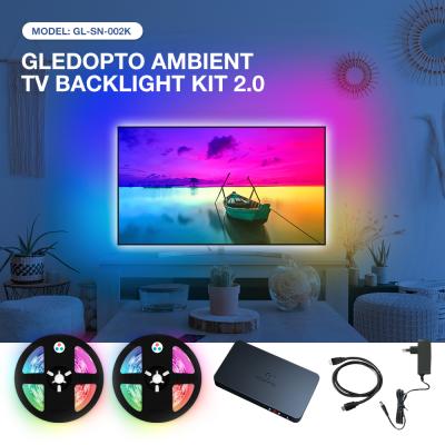 China Surround lighting for TV entertainment & Ambient Backlight Game TV Kit Support 4K 40-60inch TV or PC Monitor for sale