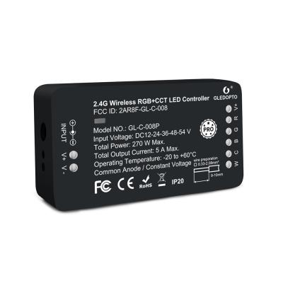 China Fireproof ABS Material ZigBee 3.0 RGB+CCT LED Strip Light Controller / Receiver for sale