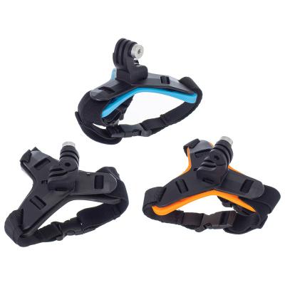 China All Sports Camera Helmet Chin Strap Blue Buckle Used For Universal Action Camera Full Series for sale