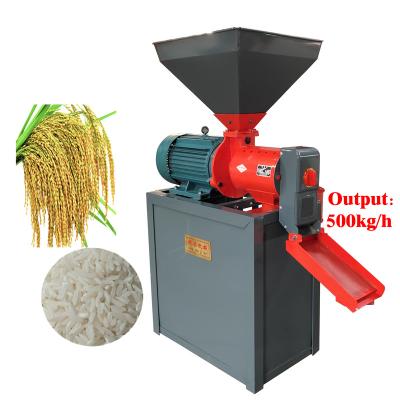 China Hotels factory wholesale price 500kg/h mini rice milling machine price rice miller for sale