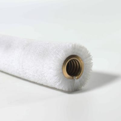 China Round Shape Hot Sale Strip Roller Polishing Nylon Material Brush For Machine for sale