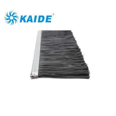 China Dustproof ISO Certificated Tool Industrial Grinding Nylon Wire Strip Brush For Door Sealing for sale