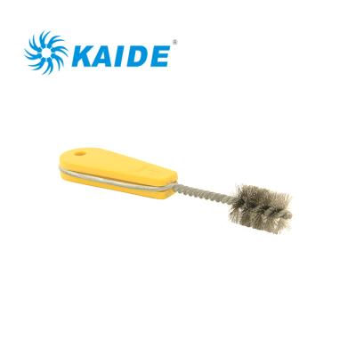 China High Performance Industrial Tube Plastic Pipe Cleaning Brushes With Plastic Handle For Cleaning for sale