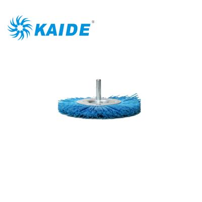 China Fixed Leg Aluminum Oxide Wheel Cleaning Abrasive Nylon Brush With Best Quality for sale