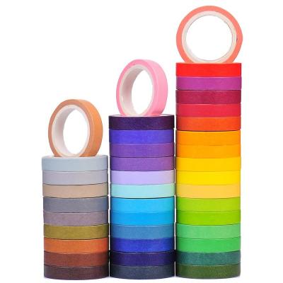 China OEM/ODM Japan Waterproof Colored Washi Tape for sale