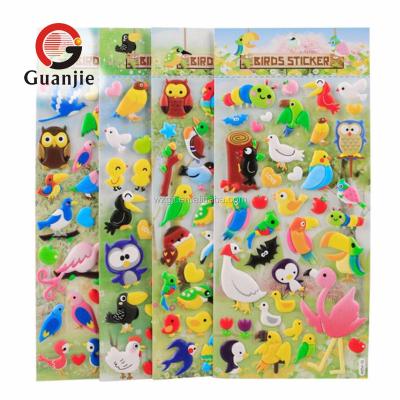 China Recycled Promotional Cute Puffy Stickers For Kids for sale