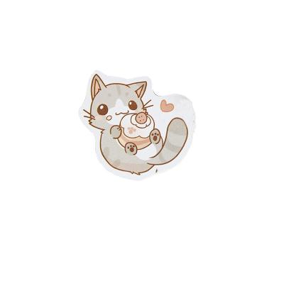 China Customized Recyclable and Eco-friendly Cartoon Cat Sticker or Kitten Stickers Set for Arts DIY Photocards for sale