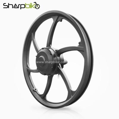 China Two Series Sharpbike Single Axle Motor 20 Inch Aluminum Alloy Trailer Hub Electric Motor 250w 350w for sale