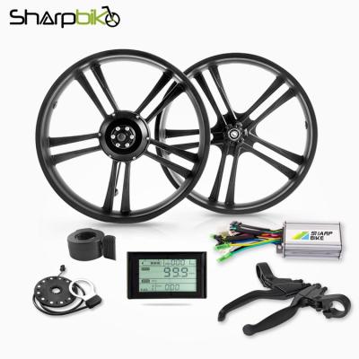 China Sharpbike Aluminum Alloy Gear Motor Electric Bike Kit 1500w For 20 Inch Fat Tire 20