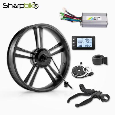 China 20 Inch Fat Tire Electric Bike Conversion Kit 48V 52V 1500W Speed ​​Motor Kit 20