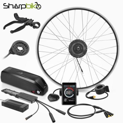 China Sharpbike 36v 48v diy electric bike kit 750w with colorful display 16-29 inch for sale