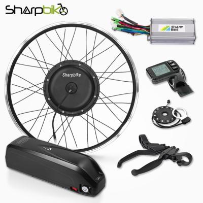 China 48V 1000w Electric Bike Kit With Hailong Battery 20