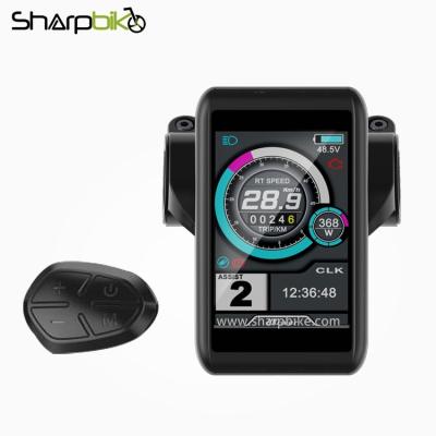 China Sharpbike Electric Bike Display 3.5 Inch TFT Display C1 For Bafang TFT-C1 Color Display for sale